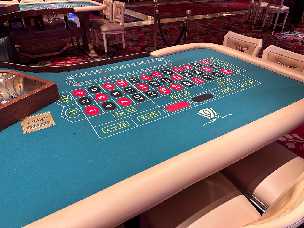 Curtesy of Jonathan Cutrer - Las Vegas Roulette Table